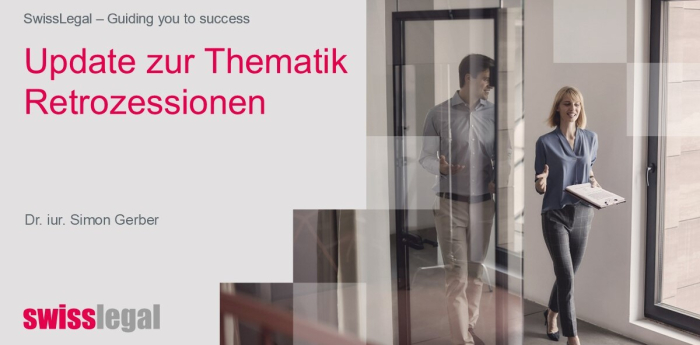 Update zur Thematik Retrozessionen